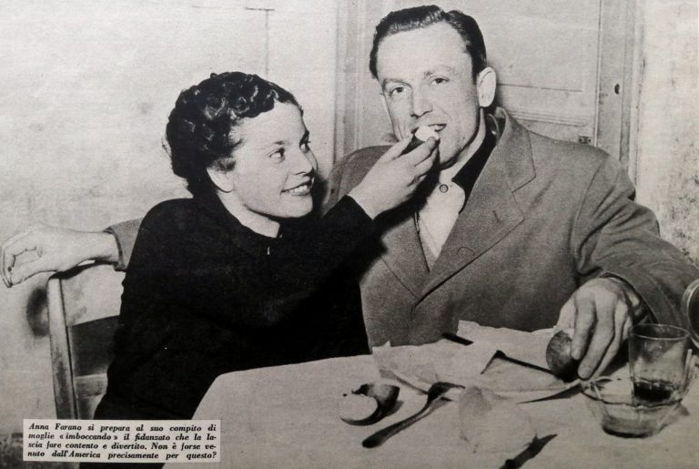 Nina e George da un giornale del 1951