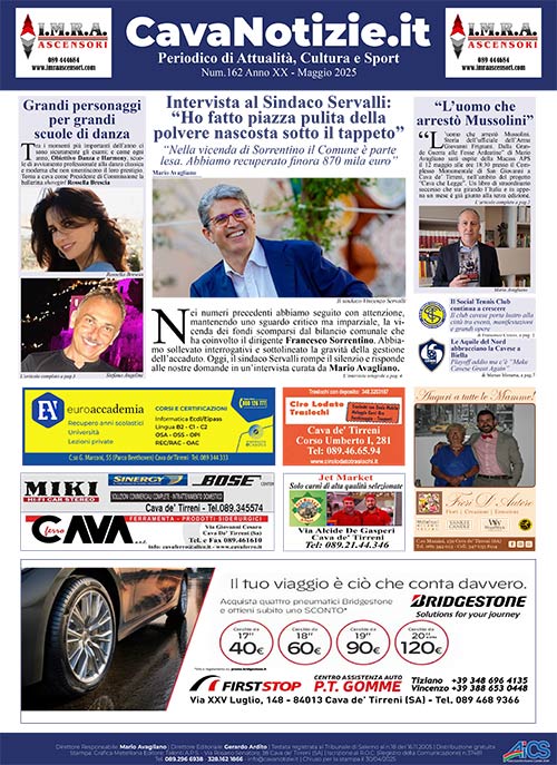 CavaNotizie.it - nr. 162 Maggio 2025