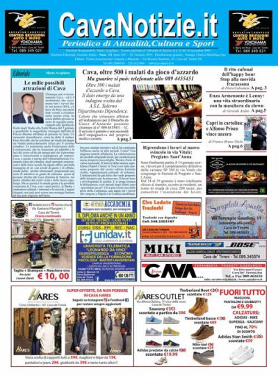 CavaNotizie.it n121 gennaio 2019