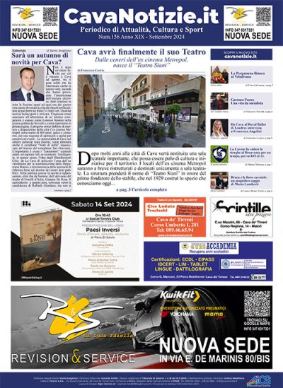 CavaNotizie.it - n.156 Settembre 2024